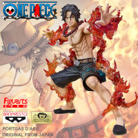 Model โมเดล งานแท้ 100% แมวทอง Bandai One Piece วันพีซ เต็มพิกัดสลัดจอมลุย วันพีช Portgas D Ace พอร์ทกัส ดี เอส หมัดอัคคี อนิเมะ มังงะ manga