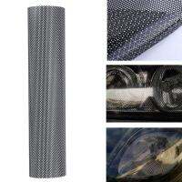 106X30Cm ไฟหน้า Tint Perforated Film Mesh Like Fly Eye MOT Legal Tinting