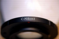 Adapter C-Mount - Nikon 1 cameras, C Mount Lens to Nikon1