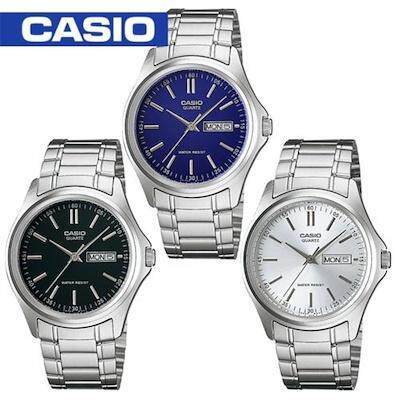 นาฬิกา-casio-set-คู่รัก-รุ่น-mtp-1183a-2a-และ-ltp-1183a-2a-สายแสตนเลส-หน้าปัดสีน้ำเงิน-สินค้าขายดี-มั่นใจ-ของแท้-100-ประกันศูนย์-1-ปีเต็ม