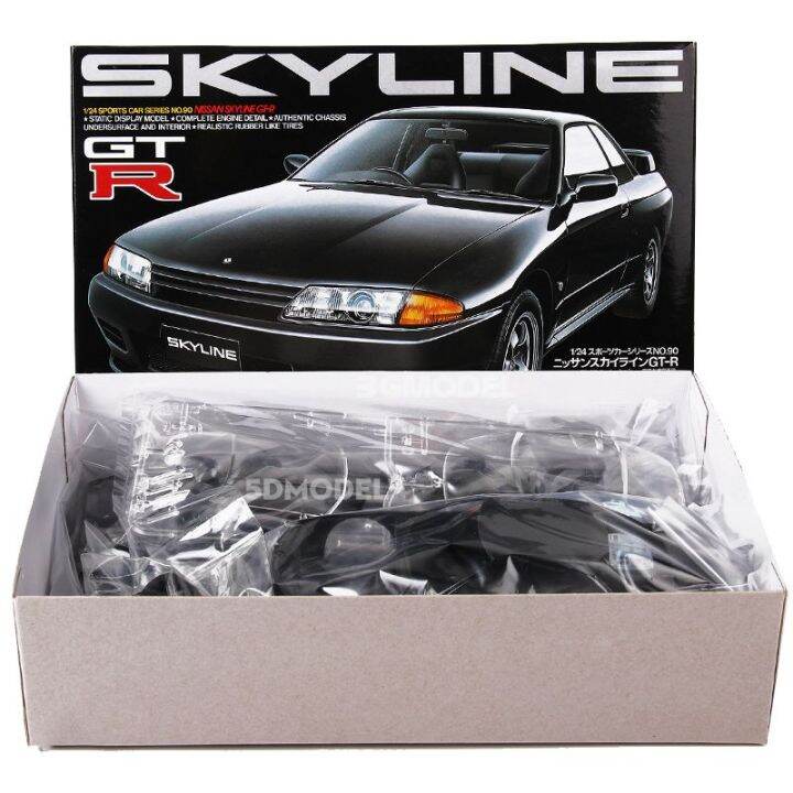 2023-โมเดลรถประกอบ-tamiya-24090-124-นิสสัน-skyline-gt-r-รถสปอร์ต