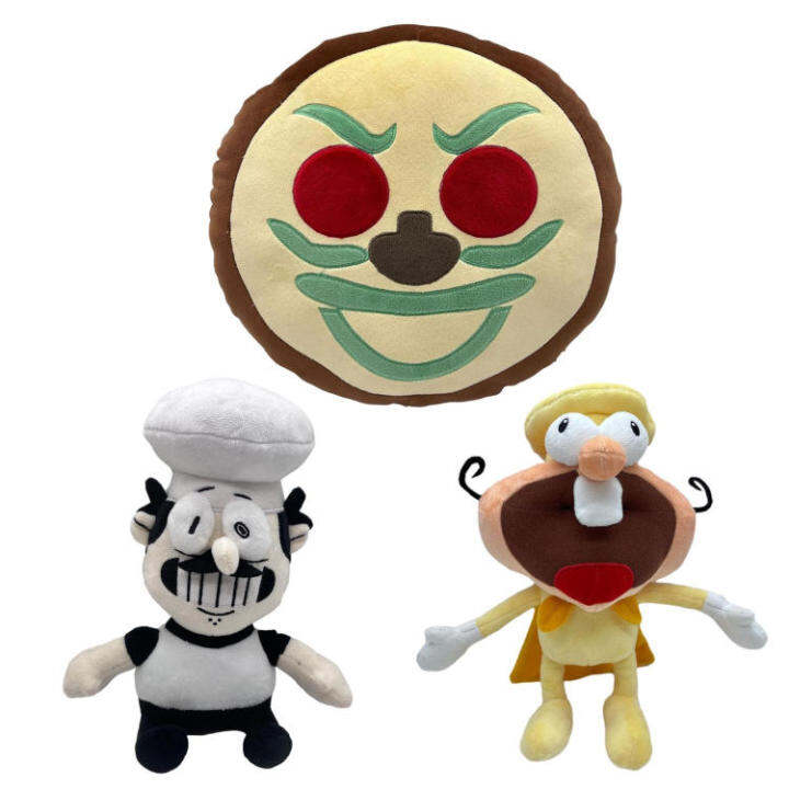 Peppino Pizza Tower Game Characters Chef Pizza Plush Children's ...