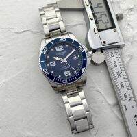 【 Stock】genuine Men S Watch Multifunctional Watch Stainless Steel Waterproof Quartz Watch Fashion Large Dial With Date Waterproof Super High Quality Watch