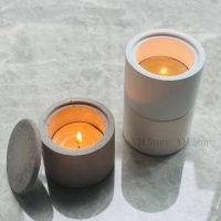 【CW】Concrete Silicone Candle Holder Mold Candlestick Mold Tealight Hoder Mold Mini Storage Mold Resin Mold Mini Pot Mold