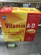 VITAMIN AD GOLD  DƯỢC PHẨM PHÚC VINH - HỘP 100 VIÊN NANG MỀM- CÓ VITAMIN A