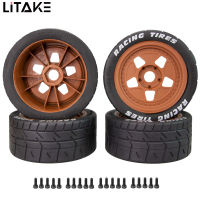 Rubber Wheel Tires Tyre 17mm Hex Tires Compatible For 1/7 ARRMA INFRACTION V2 FELONY Spare Parts 100x43mm