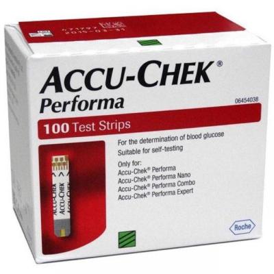 Accu Chek Accuchek Performa Test Strip 50/100แผ่น (EXP:30/09/2024)