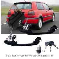 Suit Lock System for VW Golf Mk3 1992-19981Jetta 1994 1H0837207B 1H0905855A 1H6827571A Towels