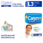 Tã Dán Caryn siêu thấm chống tràn dành cho người hạn chế khả năng vận động