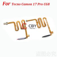 For Tecno Camon 17 Pro 17P CG7 CG8 12 Air LE7 CG6 Touch ID Home Button Key Fingerprint Sensor Flex Cable Replacement Parts