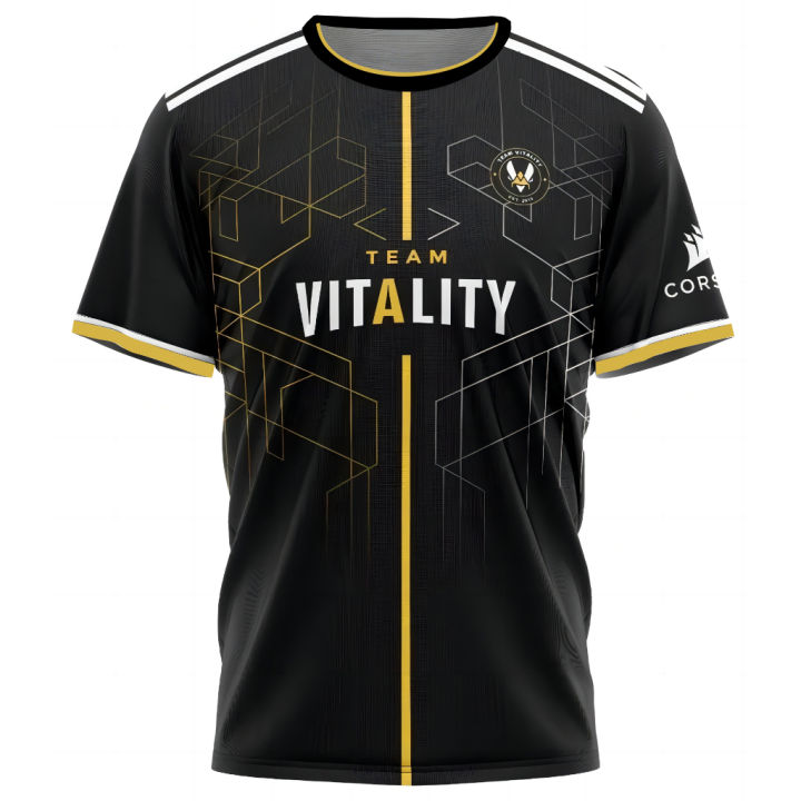 new-fashionvitality-team-uniforms-custom-identification-e-sports-french-bee-zywoo-competition-apparel-shox-tees-csgo-short-sleeve-2023