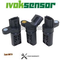 ชุด3เครื่องยนต์เพลาข้อเหวี่ยง Camshaft Position Sensor Kit สำหรับ NISSAN INFINITI 23731AL60A 237316J90B 23731AL60C 23731AL61A