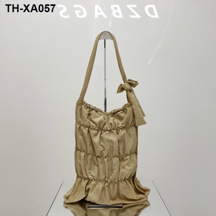 กระเป๋าทรง-bag-ins-ของแท้จากญี่ปุ่นปี-2023-กระเป๋าสะพายไหล่ย่นอินเทรนด์รุ่นใหม่ออกแบบเฉพาะรุ่น
