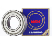 6301 ZZCM (12x37x12 mm.) NSK Deep Groove Ball Bearing ลูกปืนเม็ดกลมฝาเหล็ก = 1 ตลับ 6301Z