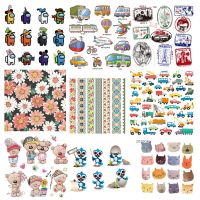 Cartoon Patches for Clothing Small Thermo-stickers for Clothes Clothing Thermoadhesive Patches Iron on Transfers for Clothing Haberdashery