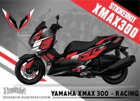 สติ๊กเกอร์สสำหรับติดรถ X-MAX - ลาย Racing