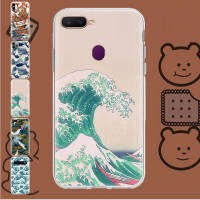 Ta-163 Great Wave Art อ่อนนุ่ม โปร่งใส ปก หรับ Samsung A34 M52 A04 M30S A23 M23 M53 M21 A54 M30 A40S A9 A14 A04S M33 Plus เคสโทรศัพท์