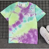 เสื้อยืดแขนสั้นปักลาย Koren Mlb Tie dye tee