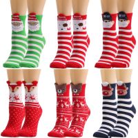 Cotton Christmas Socks Christmas Decoration For Home Christmas Ornament Xmas Gifts Navidad Natal 2022 Decor Socks New Year 2023 Socks Tights