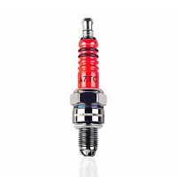 1pc Spark Plug CR7HSA ATRTC High Performance 3-Electrode For GY6 50cc-150cc Scooter Motorcycle 10mm Spark Plug Accessories