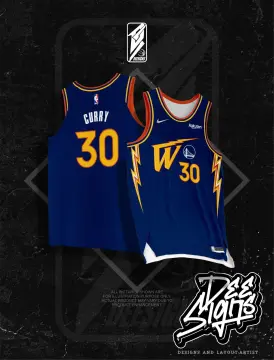 GSW GOLD BLOODED CURRY HG BASKETBALL JERSEY FULL SUBLIMATION