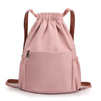 Large Capacity Travel Exercise Backpack Storage Gym Bag Drawstring Bag Lightweight Drawstring Basketball Bag Outdoor Travel Bag