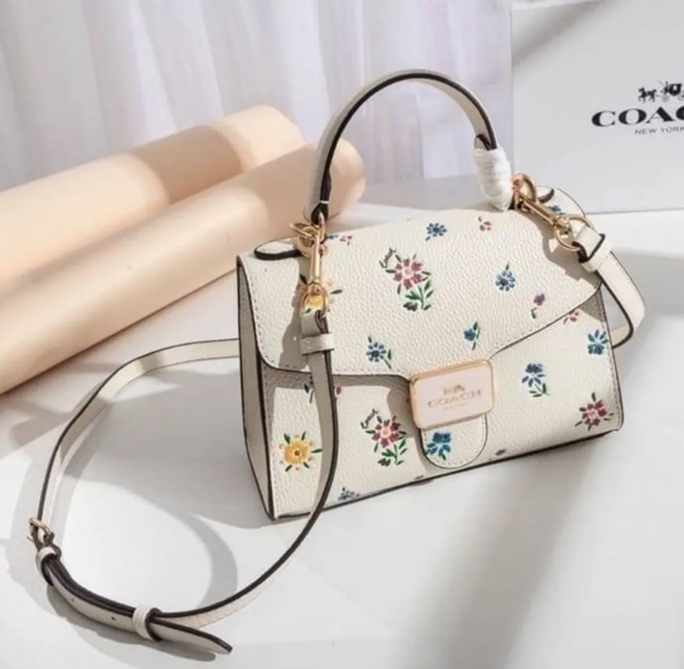 Coach Micro Tilly Top Handle Floral Crossbody