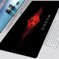 HP Omen โลโก้ XXL 90X30CM M ousepad อะนิเมะอุปกรณ์เล่นเกมแล็ปท็อปแผ่นรองเม้าส์ยางขนาดใหญ่ Kawaii แผ่นรองเมาส์คีย์บอร์ดเสื่อ700x300