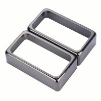 HR-2Pcs Metal Open Style Humbucker Pickup Shell Guitar Pickups Humbucker Pickup Cover for LP Electric Guitar