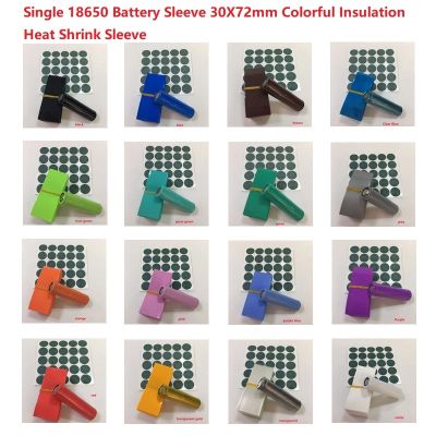 【cw】 Pvc Insulating Gasket Sleeve Cover Film - 100pcs 18650 Battery 30x72mm Aliexpress ！