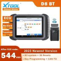 ✎ XTOOL D8 BT Automotive Diagnostic Tool ECU Coding Bi-Directional Control OE Full Diagnosis 38 Resets Key Programer Free Update