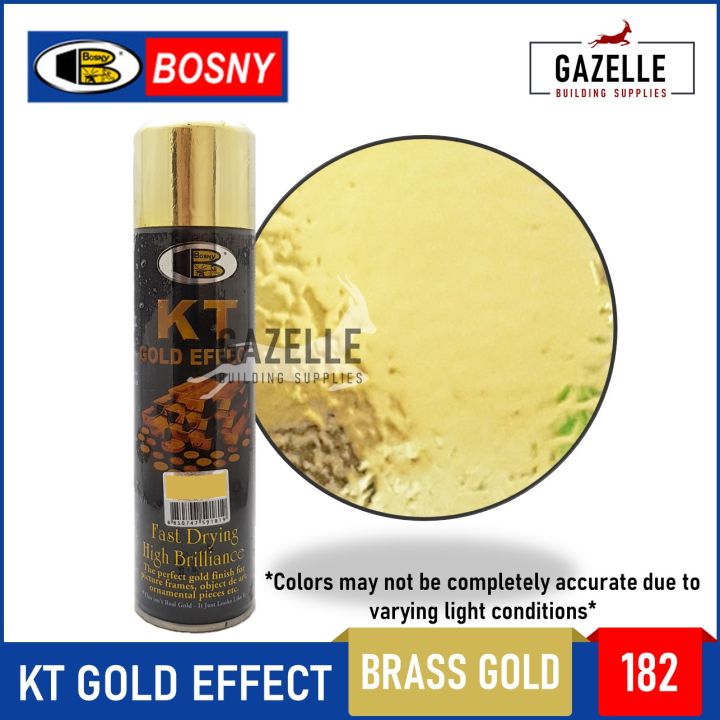 brass gold paint