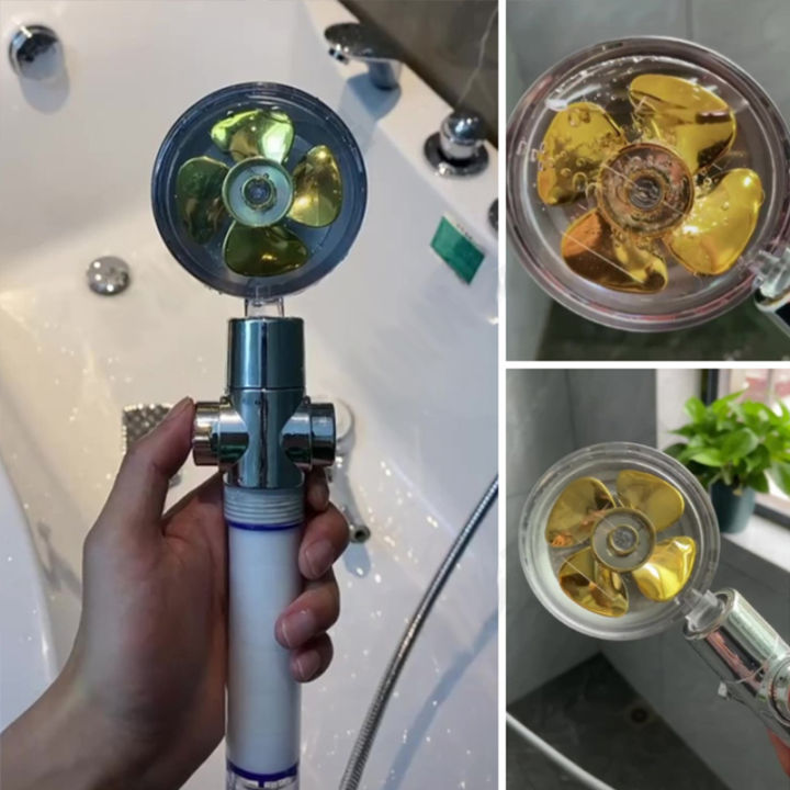 shower-head-high-pressure-water-saving-360-rotated-turbocharge-bathroom-spa-handheld-pressurized-massage-rainfall-shower-head
