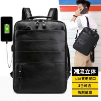 [COD] Foreign trade cross-border new bag mens casual all-match large-capacity computer backpack female Korean fashion