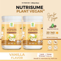 SET DUO Nutrisume Plant Vegan Plus Vanilla Flavor