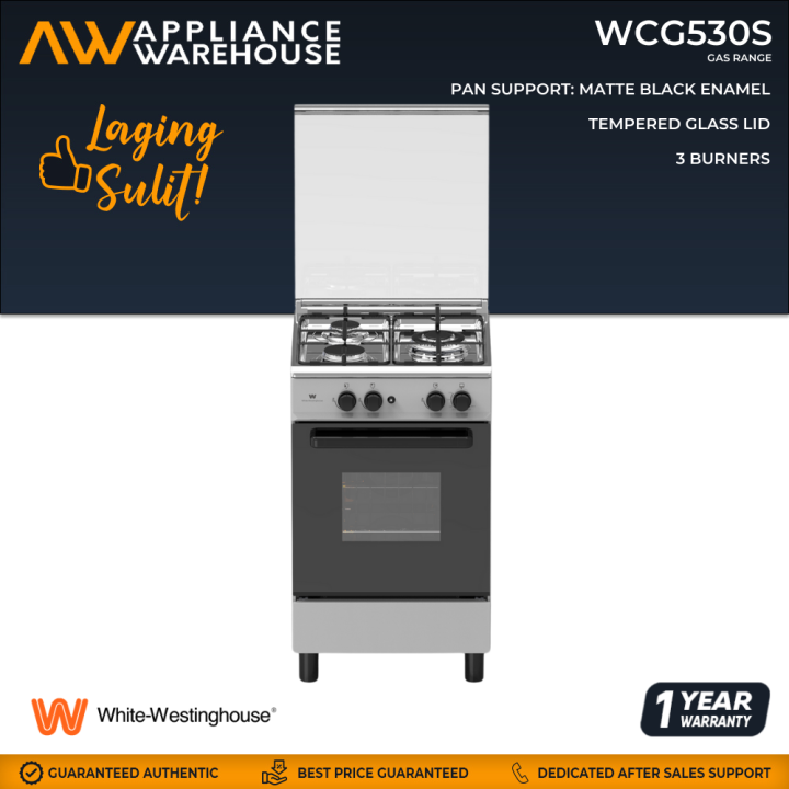 white westinghouse gas range wcg532k