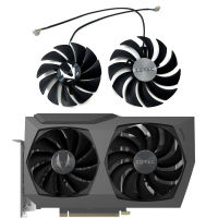 ใหม่88มิลลิเมตร100มิลลิเมตร RTX 3060แอมป์สีขาว GPU พัดลม,สำหรับ Zotac RTX 3070คู่ขอบ,RTX 3060 Ti,RTX 3060แอมป์สีขาวการ์ดพัดลมระบายความร้อน