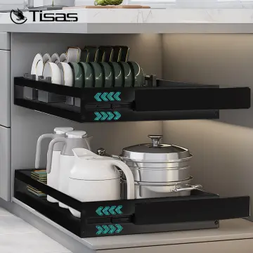 70cm/90cm 304 Stainless Steel Kitchen Shelf Over Sink Dish Drain Rack 1/2  Tiers Kitchen Desktop Storage Shelf Kitchen Organizer - AliExpress