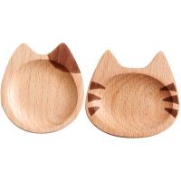 2 Pcs Wooden Dip Bowls Sauce Dishes Seasoning Dishes Serving Dishes Seasoning Bowl Sushi Soy Dishes for Sushi Fruit,Etc