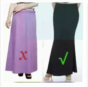 Saree Petticoat Inner skirt S-M, Poly Cotton Saree Pavadai