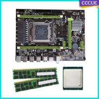 Ccเทอร์โมบอร์ดคอมพิวเตอร์เดสก์ท็อปโปร X79 16x LGA 2011สำหรับ E5-2640 E5-2670พีซี