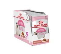 Royal Canin Kitten Pouch Gravy 85 กรัม อาหารลูกแมว อายุ 4-12 เดือน เกรวี่ (12 ซอง)