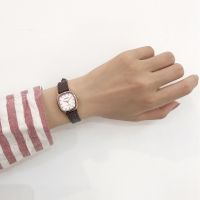 【Hot Sale】 watch female high school student Korean version simple ulzzang retro square mens pair