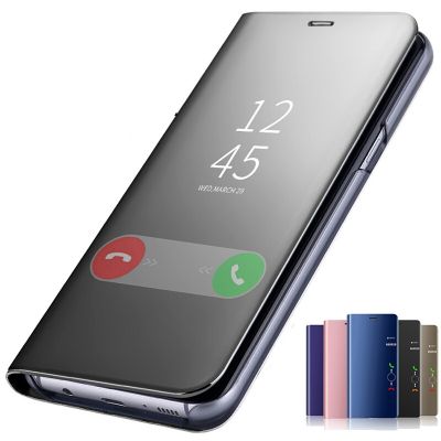 「Enjoy electronic」 Smart Mirror Flip Case For Samsung Galaxy A71 A52 A32 A21S A41 A12 A71 Note 10 Lite M11 M21 M31 M30 A32 A42 A52 A72 A02S Cover