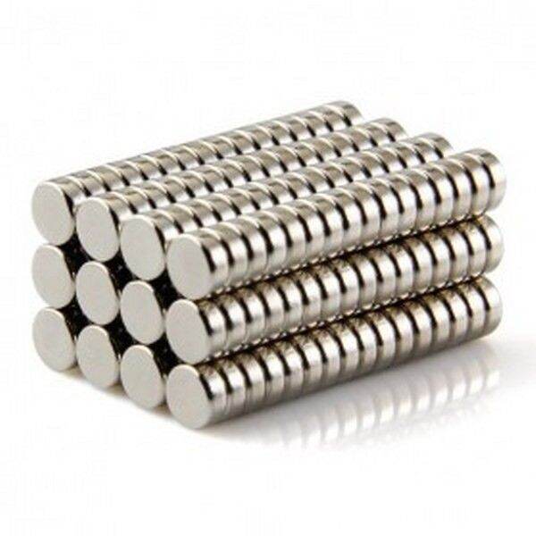 Besi Berani Strong Neodymium Magnet Ndfeb N50 Diameter 5mm Model Bulet