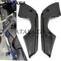 รถจักรยานยนต์ Air Intake แผงฝาครอบคาร์บอนไฟเบอร์ด้านใน Dash Fairing แผงสำหรับ YAMAHA R1 YZF-R1 YZF R1 2009 - 2014