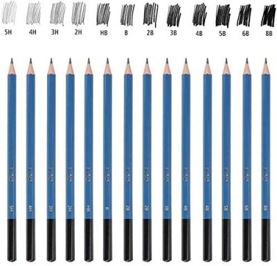 35pc Drawing Sketching Pencil Set, Professional Sketch Set in Carry Case, Art Supplies Drawing Kit Graphite Charcoal Stick Tool