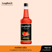 Siro Cô Đặc Hương Dâu Nhãn Hiệu LongBeach 740ml