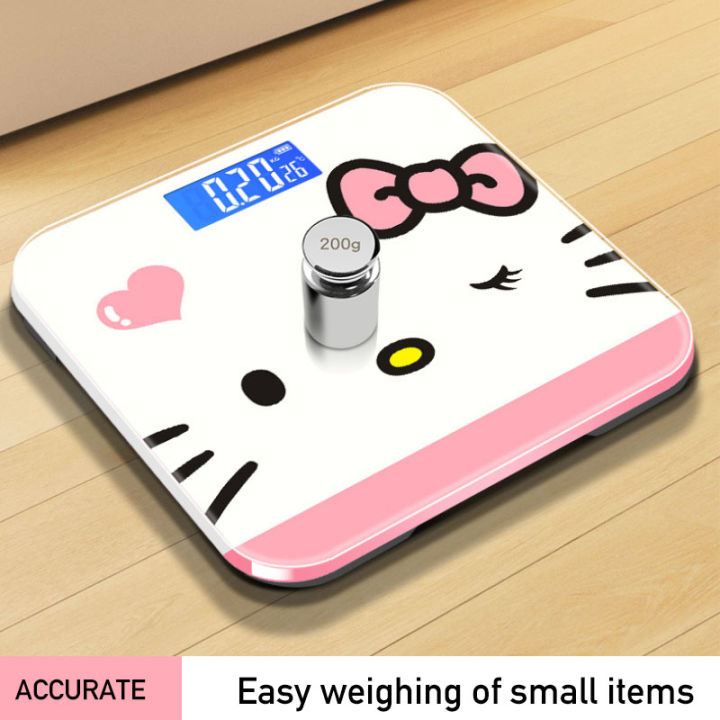 Electronic Scale Household Human Body Mini Cartoon Body Weight Scale