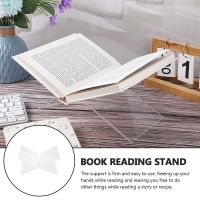 【CC】 Transparent Book Files Showing Rack Musical Notation Displaying Shelf X-shaped Desktop Booking Holding